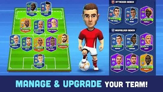 لعبة Mini Football - Mobile Soccer للأندرويد