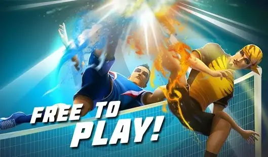لعبة Roll Spike Sepak Takraw للأندرويد