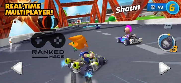 لعبة Boom Karts للاندرويد