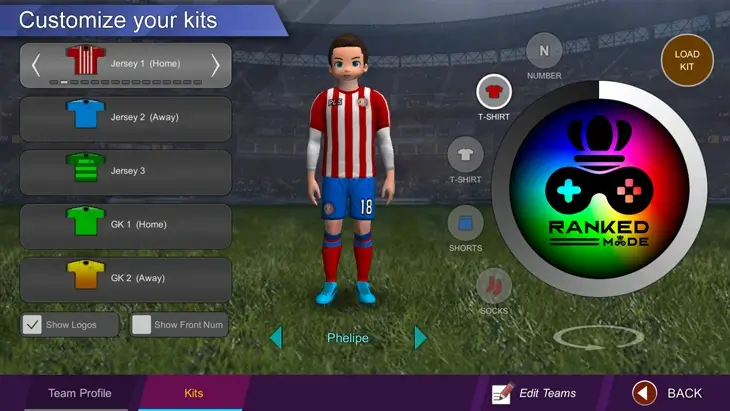 مميزات لعبة Pro League Soccer